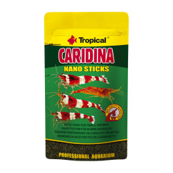 Tropical Caridina Nano Sticks pašaras smulkioms krevetėms