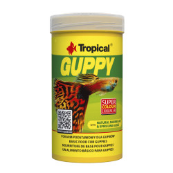 Tropical Guppy pašaras žuvims