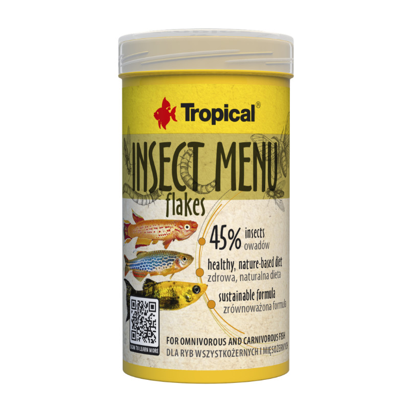 Tropical Insect Menu Flakes pašaras žuvims