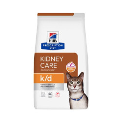 Hill's Prescription Diet Feline k/d Salmon sausas pašaras katėms, 1,5 kg
