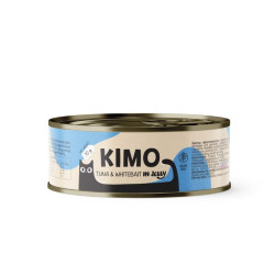 Kimo Tuna & Whitebait in Soft Jelly konservai su tunu ir žuvų mailiumi katėms