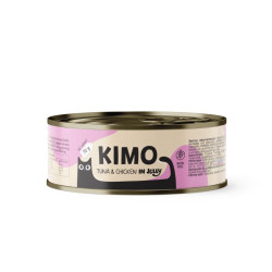 Kimo Tuna & Chicken in Soft Jelly konservai su tunu ir vištiena katėms