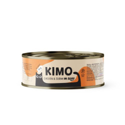 Kimo Chicken & Surimi in Soft Jelly konservai su vištiena ir surimi katėms