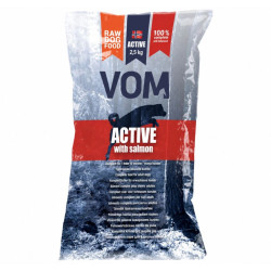 VOM Active šaldytas pašaras su lašiša šunims