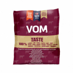 VOM Taste 100% šaldytas pašaras su jautiena šunims