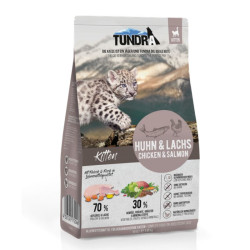 Tundra Cat Kitten Chicken & Salmon sausas pašaras kačiukams