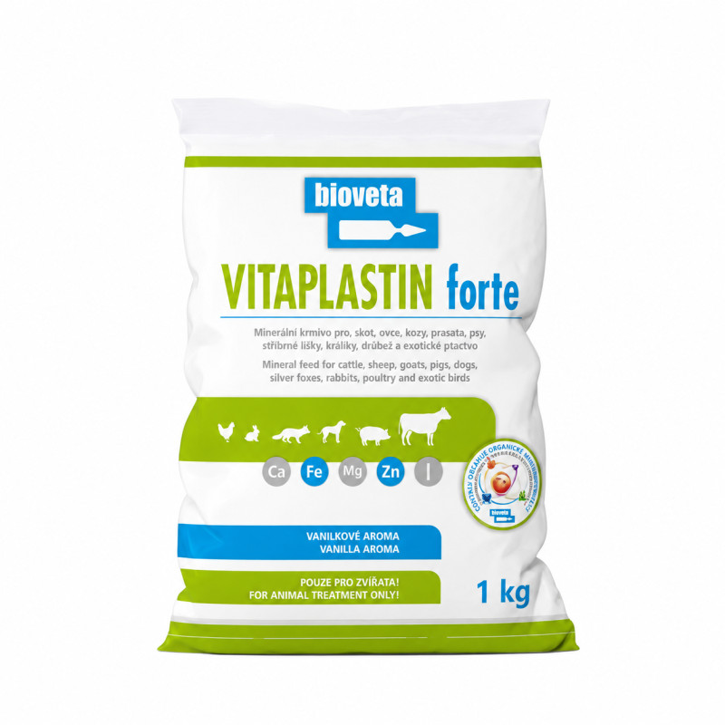 Vitaplastin Forte mineralinis pašaro papildas gyvūnams