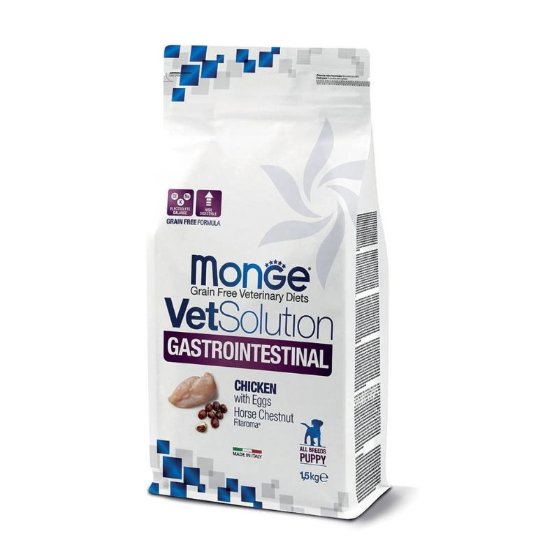 Monge VetSolution Gastrointestinal Puppy sausas pašaras šuniukams, 1,5 kg