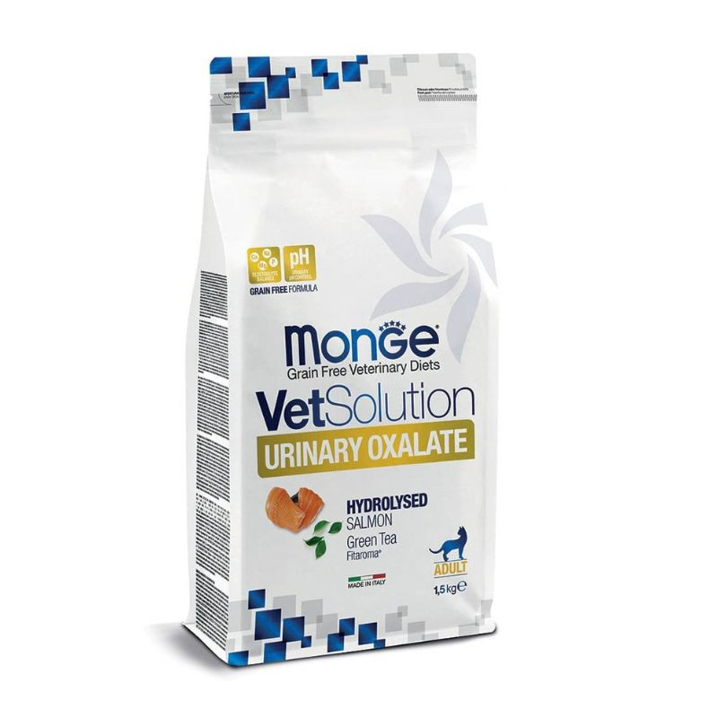 Monge VetSolution Urinary Oxalate sausas pašaras katėms, 1,5 kg