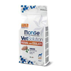 Monge VetSolution Renal sausas pašaras šunims, 2 kg