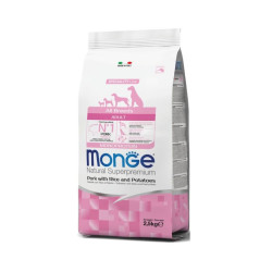 Monge Special Line Adult sausas pašaras su kiauliena šunims, 12 kg