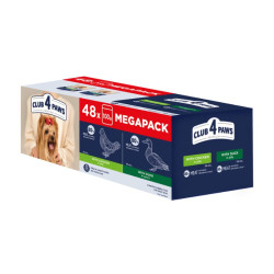Club 4 Paws Premium rinkinys konservai šunims, 48 x 100 g