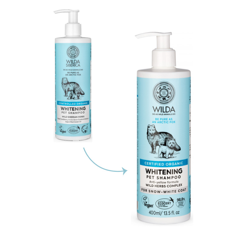 Wilda Whitening Pet šampūnas katėms ir šunims
