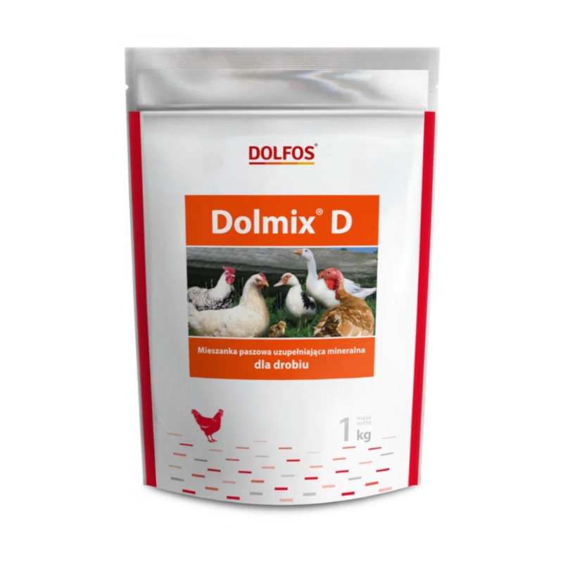 DOLFOS Dolmix D mineralinis pašaro papildas paukščiams