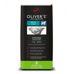 Oliver's Chicken Grain Free Small sausas maistas su vištiena