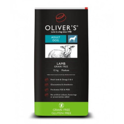 Oliver's Lamb Grain Free Small sausas maistas su ėriena šunims