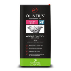 Oliver's Weight Control Dog Grain Free Small sausas maistas