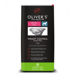 Oliver's Weight Control Dog Grain Free Medium sausas maistas