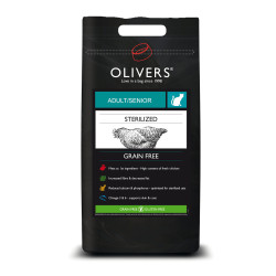 Oliver's Sterilized Grain Free sausas maistas sterilizuotoms katėms