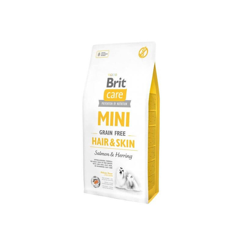 Brit Care Mini Hair & Skin sausas maistas šunims