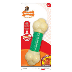 Nylabone Extreme Double action kramtymo kauliukas su šoninės skoniu šunims