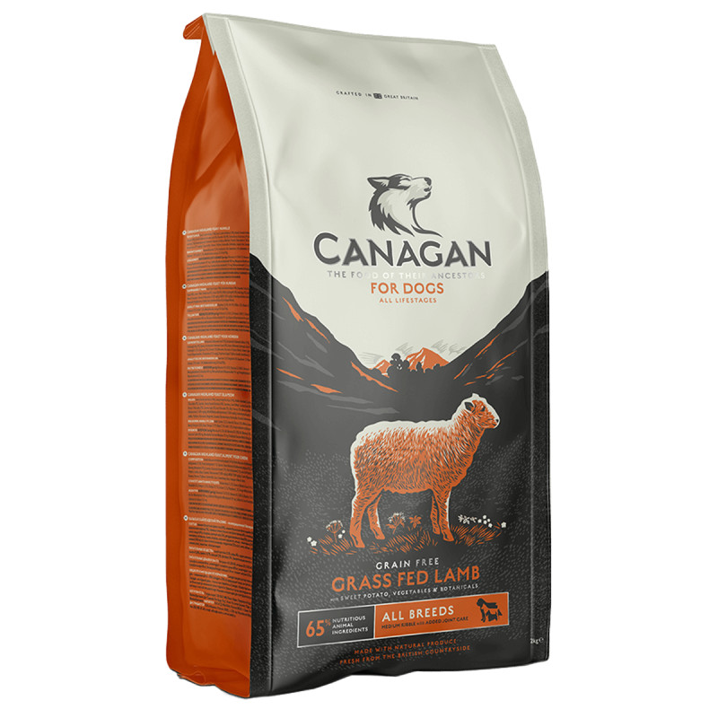 Canagan Grass-Fed Lamb sausas maistas su ėriena šunims