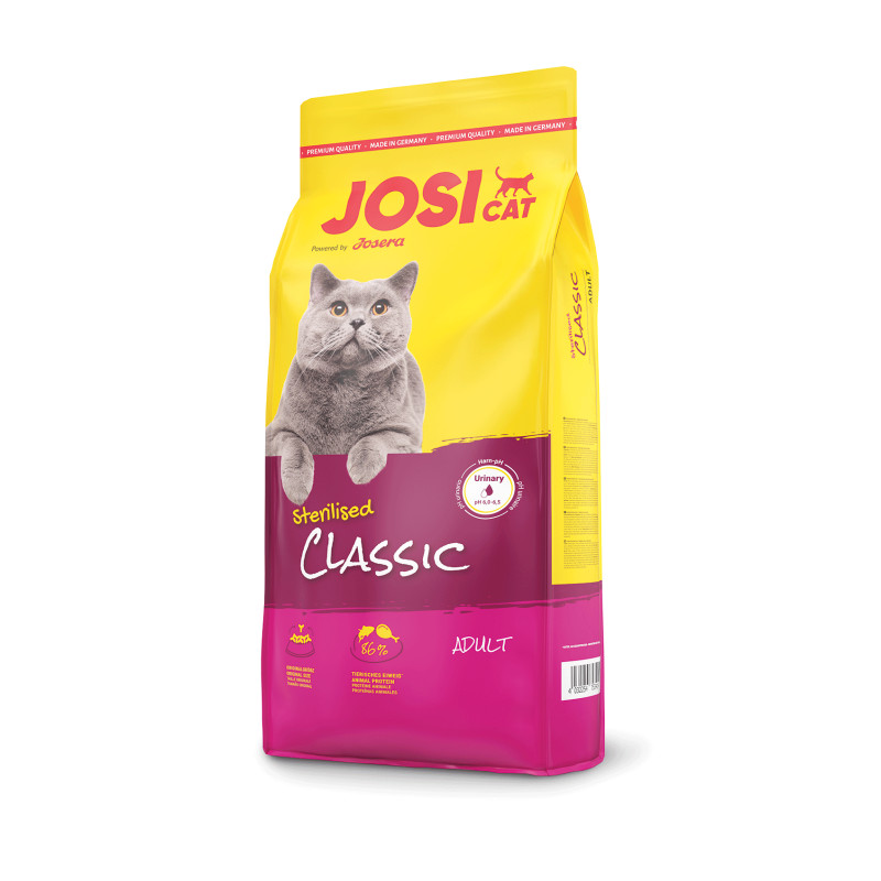 Josera JosiCat Sterilised Classic sausas maistas katėms