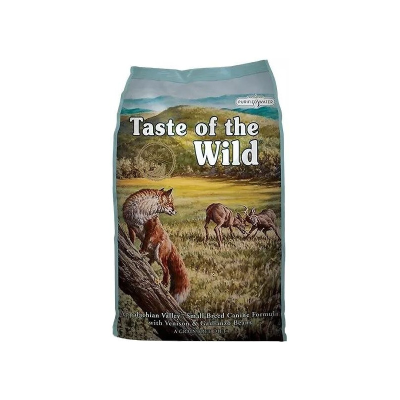 Taste of the Wild Appalachian Valley Smal Breed sausas maistas