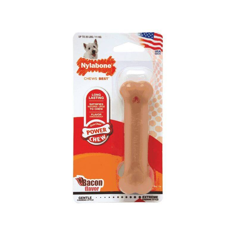 Nylabone Extreme  kramtymo kaulas su šoninės kvapu šunims